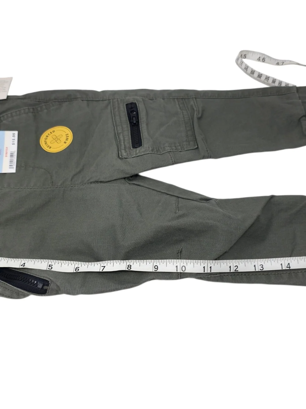 Cat & Jack 18M Olive Cargo Jogger Pants NWT 2 Pair Lot